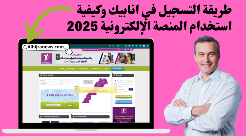 طريقة التسجيل في انابيك وكيفية استخدام المنصة الإلكترونية 2024